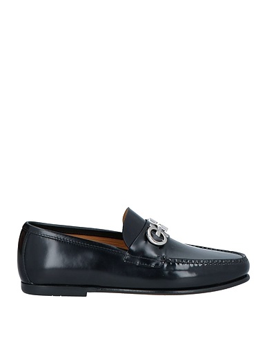 FERRAGAMO Loafers Black Calfskin