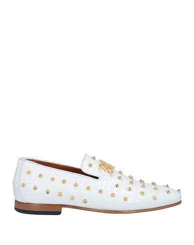 MICH SIMON Loafers White Leather