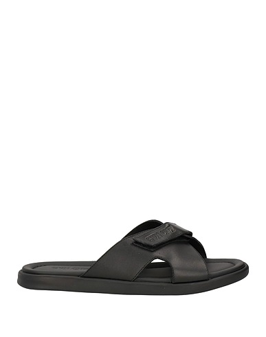 GIOVANNI CONTI Sandals Black Calfskin