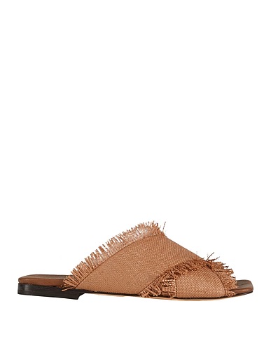 TONET Sandals Light brown Textile fibres