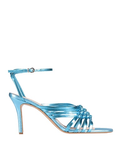 MARC ELLIS Sandals Pastel blue Leather