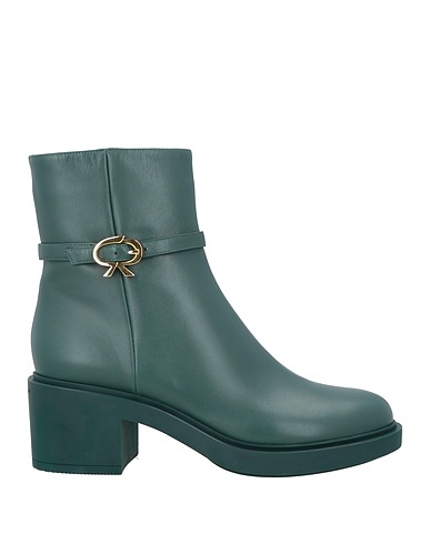 GIANVITO ROSSI Ankle boot Emerald green Calfskin