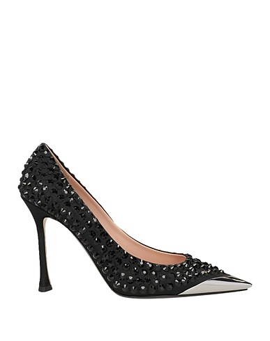 N°21 Court Black Textile fibres