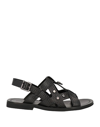 MICH SIMON Sandalen Schwarz Leder