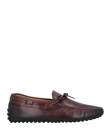 TOD'S Loafers Dark brown Leather