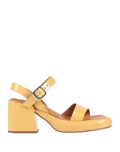 MIISTA Sandals Beige Leather
