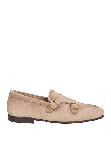 SANTONI Mokassins GOODYEAR Beige Leder