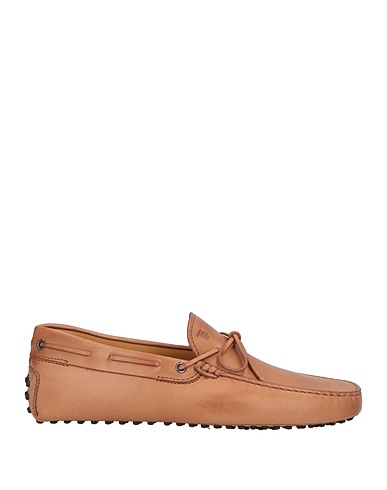 TOD'S Loafers Camel Leather