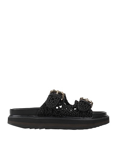 ASH Sandals Black Textile fibres