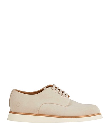 GIORGIO ARMANI Laced shoes Beige 100% Calfskin