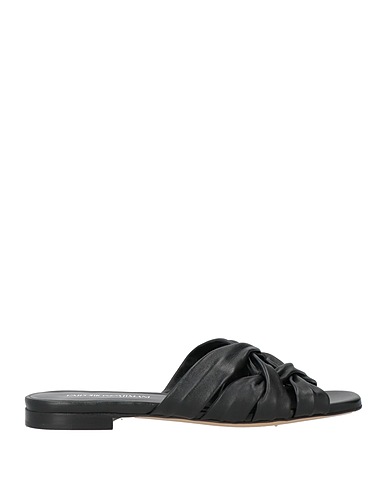 EMPORIO ARMANI Sandali Nero 100% Pelle ovina