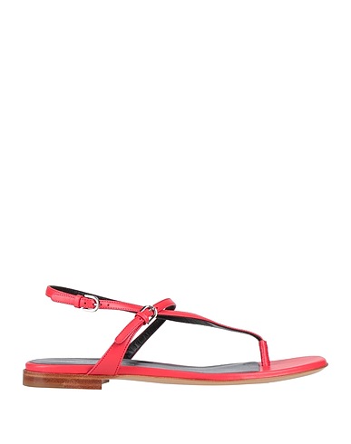 EMPORIO ARMANI Infradito Rosso Pelle
