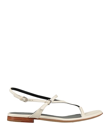 EMPORIO ARMANI Dianetten Cremeweiß Leder
