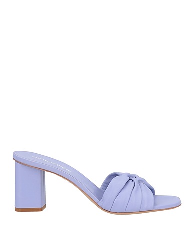 EMPORIO ARMANI Sandals Lilac Leather