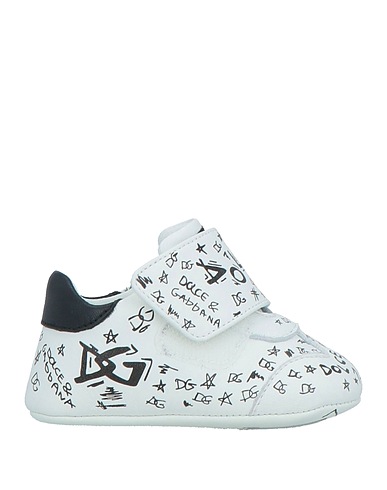 DOLCE&GABBANA Newborn shoes BIANCO 100% Lambskin