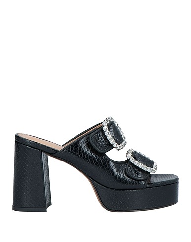 MAJE Sandalen Schwarz Leder