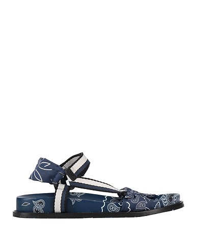 EMPORIO ARMANI サンダル ネイビー 紡績繊維