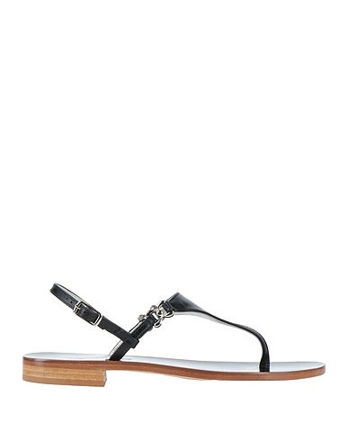 CAPRI Infradito Nero Pelle
