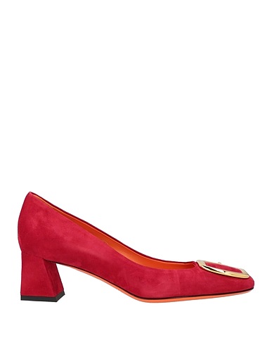 SANTONI Pump Red Leather