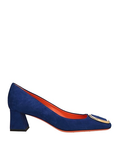 SANTONI Pump Bright blue Leather