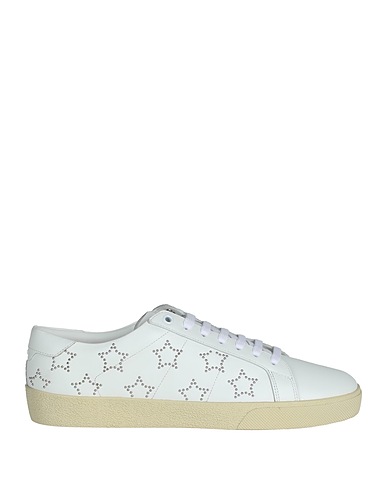 SAINT LAURENT Sneakers White Leather
