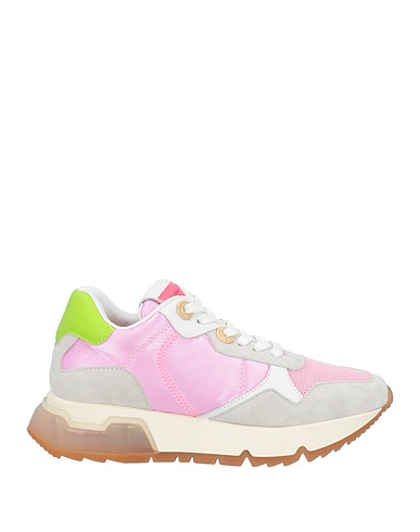 TOSCA BLU Sneakers Pink Leather, Textile fibers