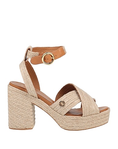 MAJE Espadrilles Sand Leather, Straw