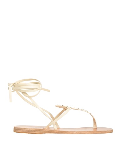 ANCIENT GREEK SANDALS Infradito Bianco Pelle