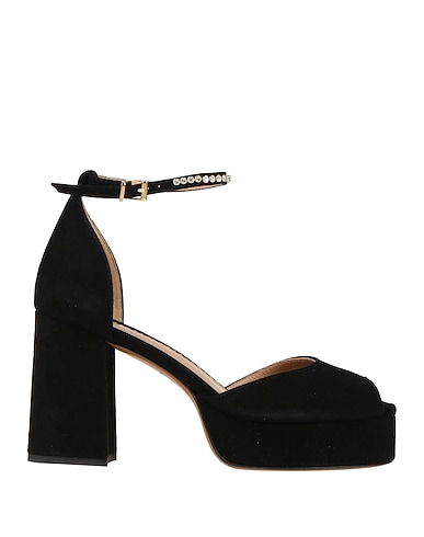 MAJE Sandals Black Leather