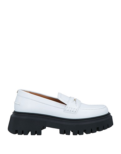 MAJE Loafers White Leather