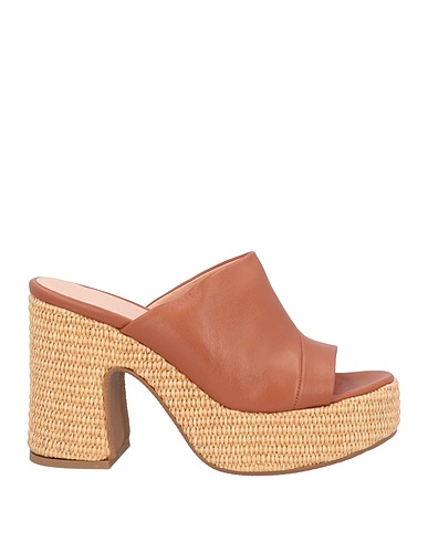 LORENZO MARI Espadrilles Tan Leather