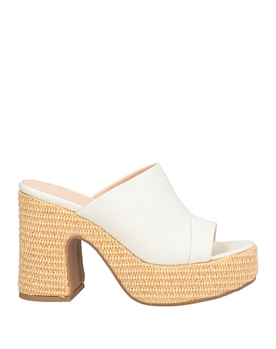 LORENZO MARI Espadrilles Cream Leather