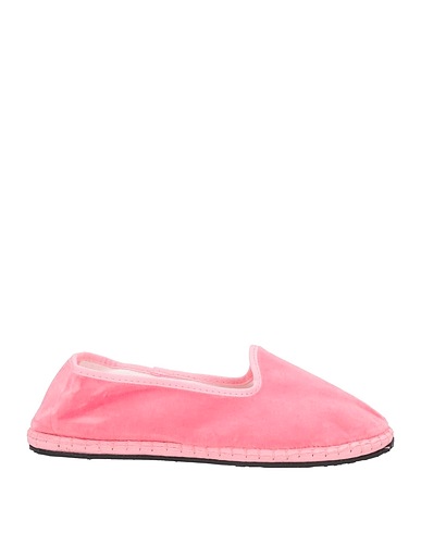 LE PAPÙ Loafers Pink Textile fibers