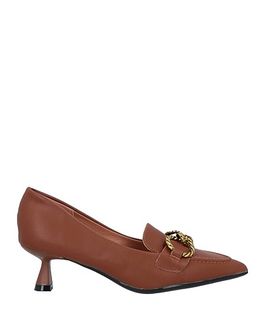 FRANCESCO MILANO Loafers Brown Leather
