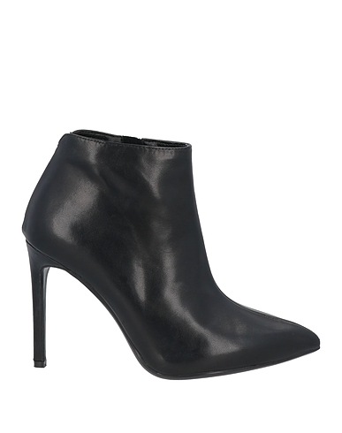 FRANCESCO MILANO Ankle boot Black Leather