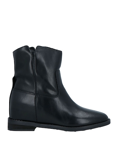 FRANCESCO MILANO Ankle boot Black Leather