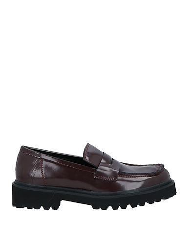 FRANCESCO MILANO Loafers Brown Leather