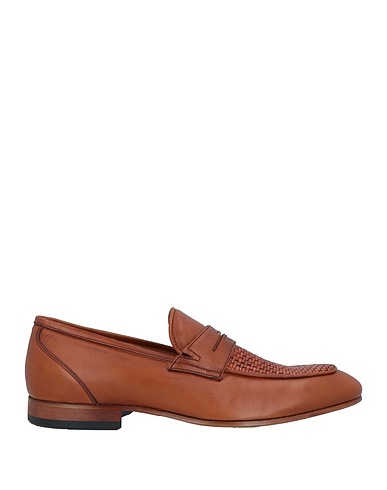 GIOVANNI CONTI Loafers Brown Leather