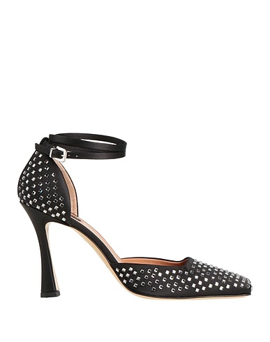 PINKO Court Black Textile fibres
