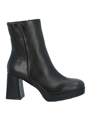 FRANCESCO MILANO Ankle boot Black Leather