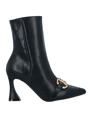 FRANCESCO MILANO Ankle boot Black Leather