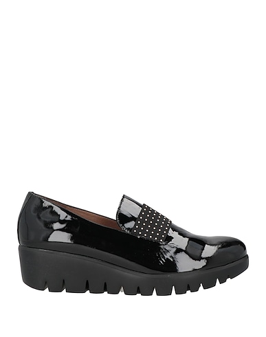 WONDERS Loafers Black Leather
