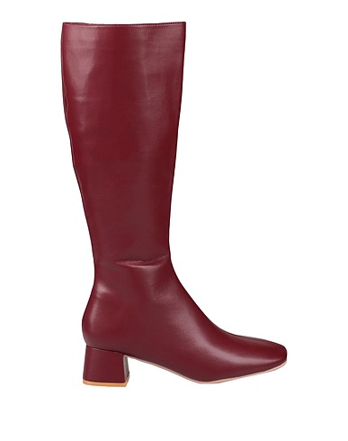 FRANCESCO MILANO Boots Burgundy Leather