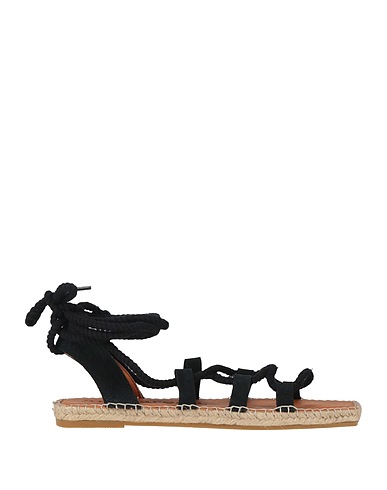 MACARENA® Espadrilles Schwarz Leder