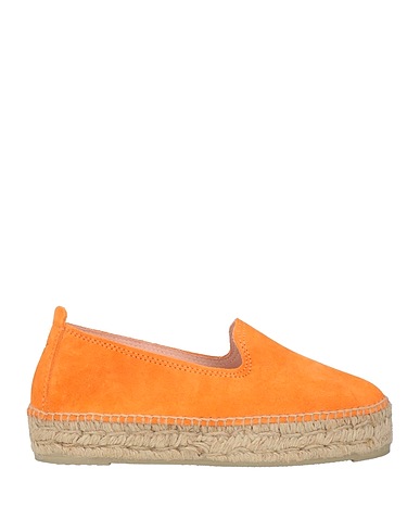 MANEBÍ Espadrilles Orange Leather