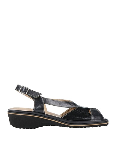 CINZIA SOFT Sandals Midnight blue Leather