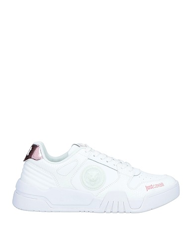 JUST CAVALLI Sneakers White Leather