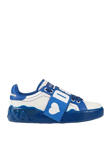 DOLCE&GABBANA Sneakers Blue Leather