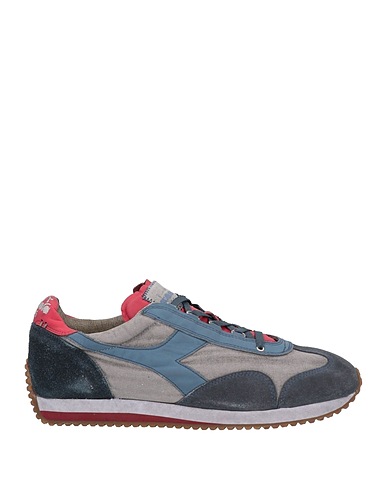 DIADORA HERITAGE Sneakers Light grey Leather, Textile fibers