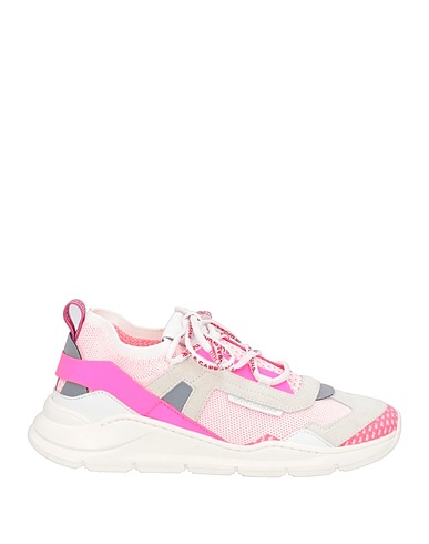 DOLCE&GABBANA Sneakers Fuchsia Leather, Textile fibres